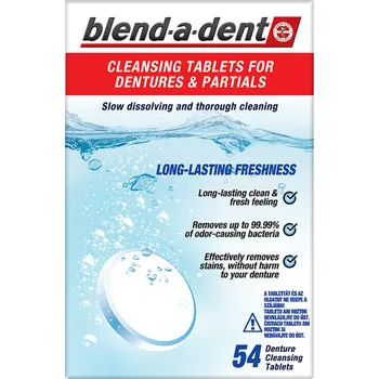 Péče o zubní náhradu Blend-a-dent Freshness 54 ks