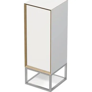 Koupelnový nábytek Koupelnová skříňka nízká Intedoor MULTI 35 cm OXO MULTI OALU SN 35 1D P