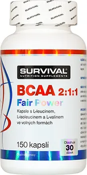 Aminokyselina Survival BCAA 2:1:1 Fair Power 150 cps.