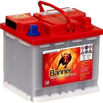 Trakční baterie Trakční baterie Banner Bloc 6 PzF 36 50Ah 12V 205 x 175 x 190 mm (Trakční blok WET s kapalným elektrolytem)