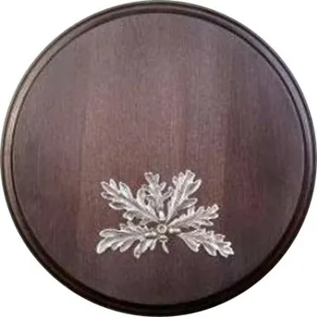 Obraz Dřevo Novák podložka pod trofej frézovaná, černá zvěř č. 326, plechové krytí Barva: přírodní,