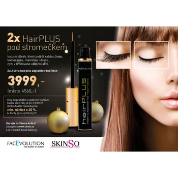 Výživa řas a obočí Hairplus sérum na řasy 4,5 ml 2 ks