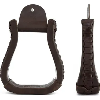 Jezdecké sedlo Lakota Třmeny pro westernové sedlo AMERICA Barva: Hnědá