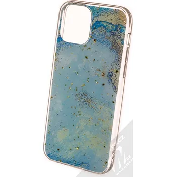 Pouzdro na mobilní telefon 1Mcz Trendy Akvamarín TPU ochranný kryt pro Apple iPhone 12, iPhone 12 Pro světle modrá (light blue)