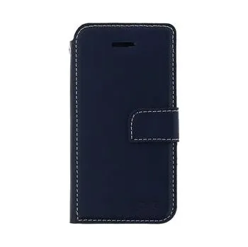 Pouzdro na mobilní telefon Pouzdro Molan Cano Issue Book pro Samsung Galaxy A41 Navy + sklo na displej