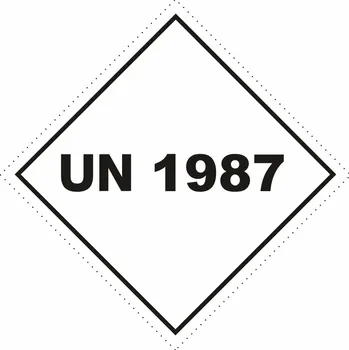UN 1987 - Alkoholy samolepící vinylová fólie 300 x 300 mm
