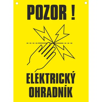 Ohradník Elektrický ohradník plast3mm oboustranný 200x150 mm