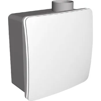 Domácí ventilátor Red-Ring KN 2 UPTE 100/GL ERKF DT3R radiální ventilátor do koupelny s doběhem