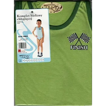 Chlapecké spodní prádlo Taro, chlapecká souprava nátělník+slipy, zelená, vel. 128