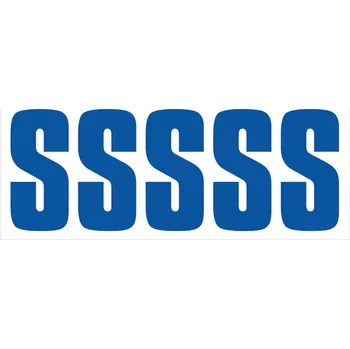 Papír Samolepicí S modrá samolepící vinylová fólie velikost znaku 200 mm