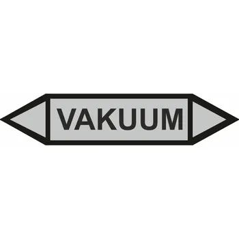 Oboustranná šipka - Vakuum Samolepka PVC 2: 342x74 mm