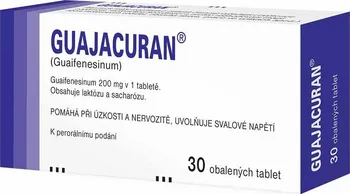 Lék na bolest, zánět a horečku Recenze Guajacuran 200 mg
