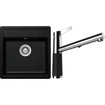 Granitový dřez Set Schock S11-5 (dřez Mono N-100S Magma + baterie SC-510.120 Magma)