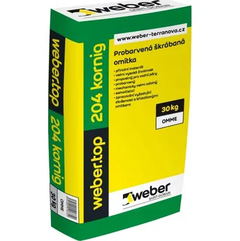 Omítka weber.top 203 barevný jemnězrnný 1,5 mm