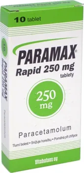 Lék na bolest, zánět a horečku Paramax Rapid 250 mg 10 tbl.