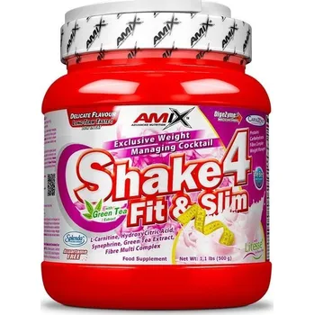 Spalovač tuku Amix Shake 4 Fit&Slim 500 g