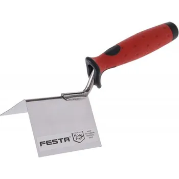 Zdenické nářadí Lžíce rohová (vymazávačka), roh vnější, gumová ručka FESTA