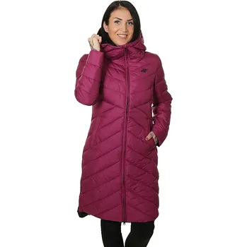 Dámský kabát 4F H4Z20-KUDP007 Burgundy XS