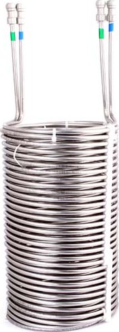 Chladící šnek - smyčka 38m + rychlospojky (řízené kvašení a vymražování moštů)