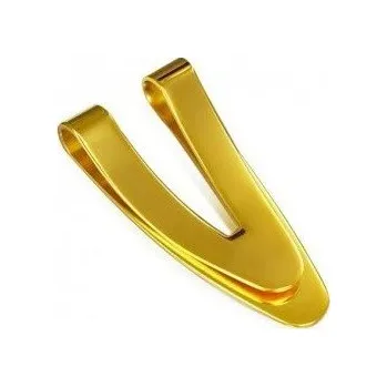 Spona na peníze CML0255 Zlatá