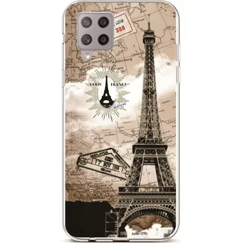 Pouzdro na mobilní telefon Kryt Samsung A42 silikon Paris 2 (obal neboli pouzdro na Samsung A42)