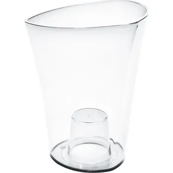 Obal na květináč Kraftika Venus 15 cm průhledný