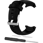 Gumový řemínek TVC pro Suunto Spartan Sport Barva: Černá