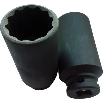 Gola hlavice KRAFTWERKTOOLS Nástavec 1/2" 12-hran prodloužený kovaný Varianta: Nástavec 1/2" 24,0mm 12-hran prodloužený kovaný