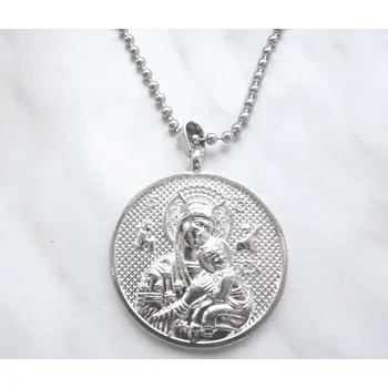 Přívěsek Blingstar Přívěsek Medailon Madona - Panna Marie a Ježíš 1379