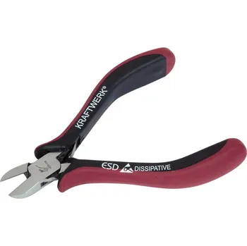 Ruční nářadí KRAFTWERKTOOLS Kleště štípací boční 115mm pro elektroniku HIGHTECH