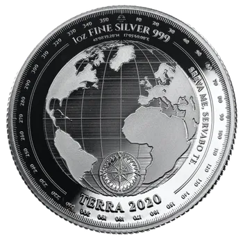 Pressburg Mint Stříbrná mince Terra 2020 1 oz