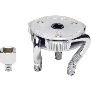 Ruční nářadí KRAFTWERKTOOLS BEST OF KW: Klíč na demontáž olejových filtrů 45-75mm se 3 spirálovými rameny