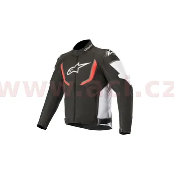 Moto bunda bunda T-GP R V2 WATERPROOF, ALPINESTARS (černá/bílá/červená)-KOPIE S