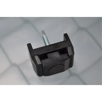 Příslušenství pro plot Příchytka 60x40mm samořezná ZELENÁ