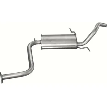 Zadní díl výfuku Výfuk POLMO - střední tlumič - díl výfuku MAZDA 323 1.7 Diesel (PR 12.04 [278-355])