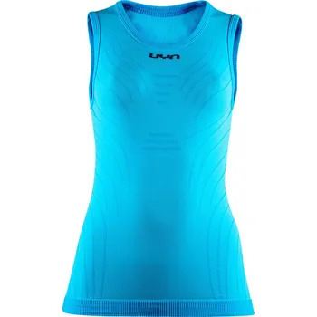cyklistický dres UYN Cyklistické triko bez rukávů - MOTYON LADY - světle modrá XS