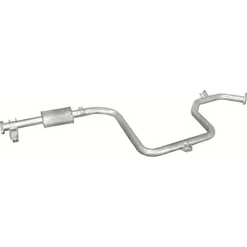 Střední díl výfuku Výfuk POLMO - střední tlumič - díl výfuku MITSUBISHI Space Wagon 1.8 Turbo Diesel, MITSUBISHI Space Wagon 2.0 Turbo Diesel (PR 14.112 [285-577])