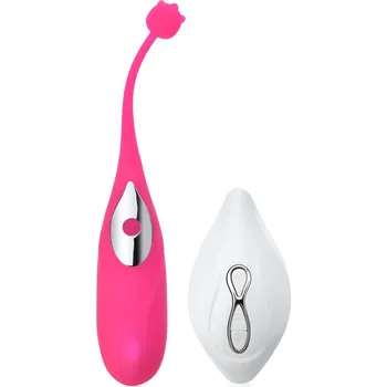 STIMULAČNÍ VIBRAČNÍ VAJÍČKO S POSUVNÝM VÝSTUPKEM NA G-BOD - 12 INTENZI
