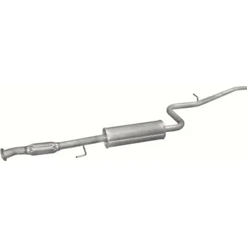 Střední díl výfuku Výfuk POLMO - střední tlumič - díl výfuku FIAT Doblo 1.6 -16V (PR 07.302 [287-419])