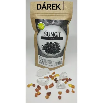 vodní filtr Přírodní sada na čištění vody křišťál, jantar, zeolit 100g (AWA superfoods)