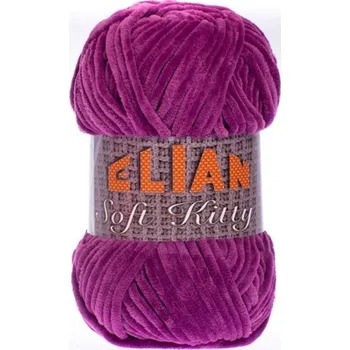 Příze VSV příze Elian Soft Kitty 97442 fialová