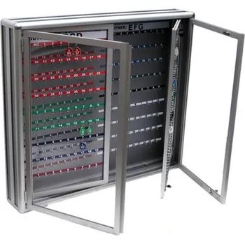 EXPOINT Skříňka na klíče dvojitá VNK2 Název: 130 cm x 80 cm - pro 200 ks klíčů