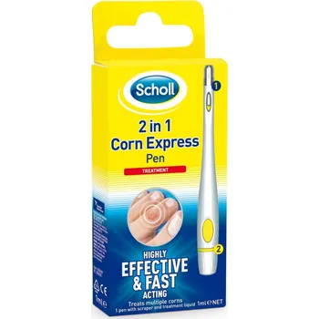 Náplast Scholl Expres Pero na kuří oka 2v1 1 ml