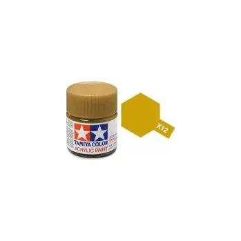 Tamiya X12 GOLD LEAF ACRYLIC 10ml