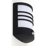 LED venkovní nástěnné svítidlo Telefunken IP44 12 W 1200 lm 4000 K černé se senzorem pohybu
