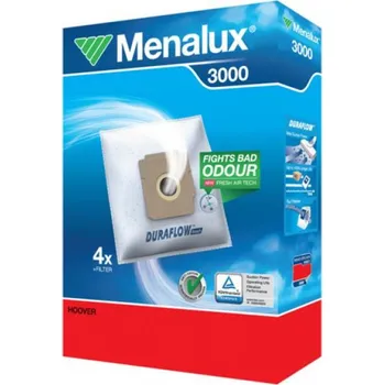 Sáček do vysavače Sáčky Menalux 3000 4ks pro Hoover H7 pro Značení MENALUX 3000