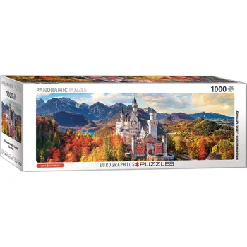 Puzzle Eurographics Zámek Neuschwanstein na podzim 1000 dílků