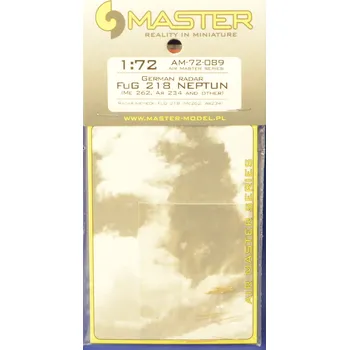 Plastikový model Master 1/72 FuG 218 Neptun - German radar (Me 262,Ar 234)