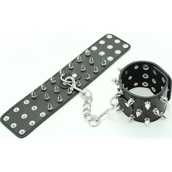 Umělá pouta s hroty – fialová