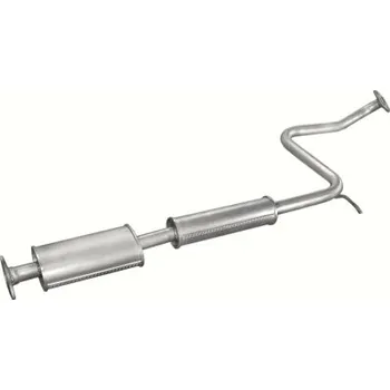 Střední díl výfuku Výfuk POLMO - střední tlumič - díl výfuku NISSAN 100NX 1.6 -16V, NISSAN Sunny 1.4, NISSAN Sunny 1.6, NISSAN Sunny 2.0 Diesel (PR 15.127 [285-397])